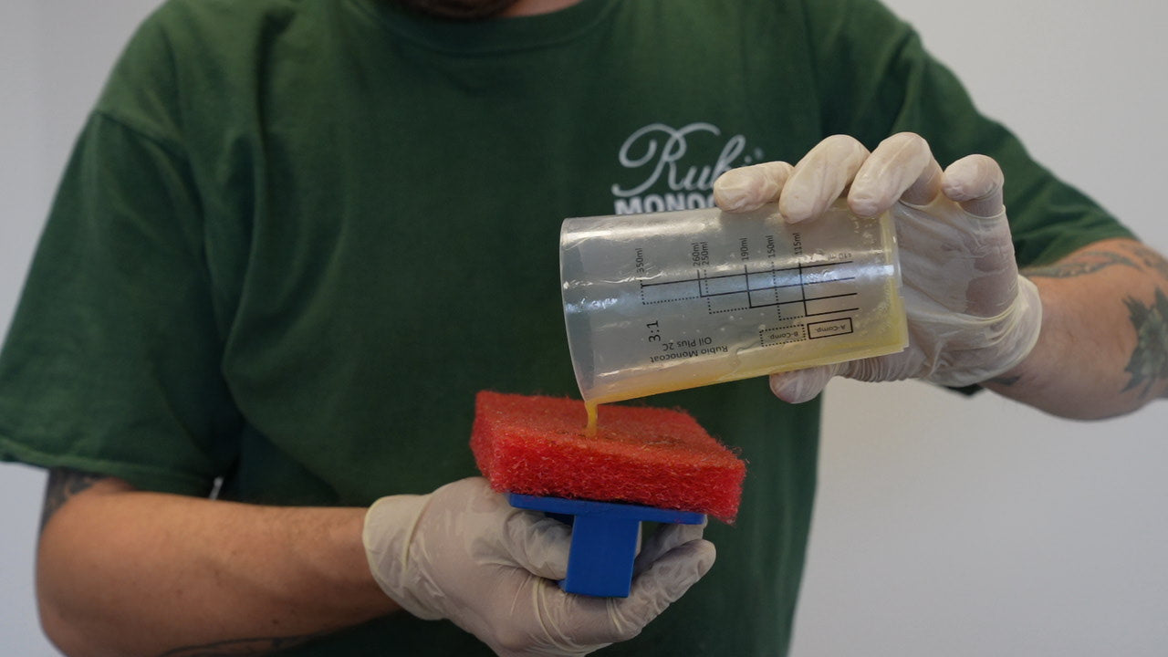 Pad d'application rouge